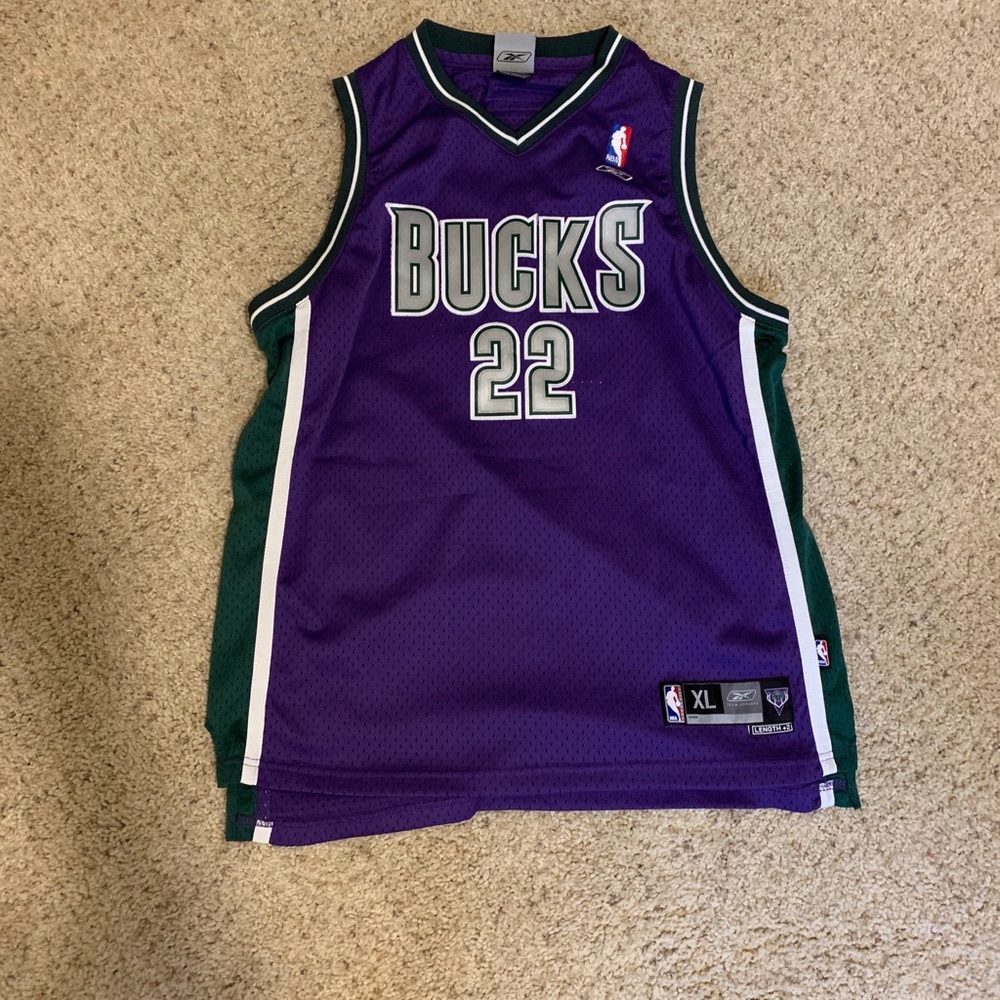 Reebok Milwaukee Bucks Jersey